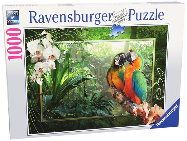 Ravensburger (19188) - "Parrots" - 1000 pieces puzzle