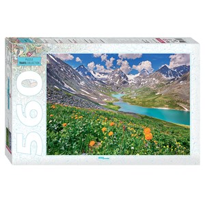 Step Puzzle (78095) - "Altai Mountains" - 560 pieces puzzle