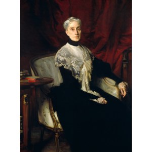 Grafika (02054) - John Singer Sargent: "Ellen Peabody Endicott, 1901" - 2000 pieces puzzle