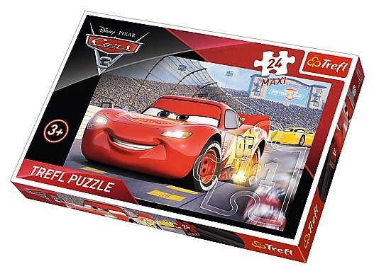 Trefl (14250) - "Cars 3" - 24 pieces puzzle
