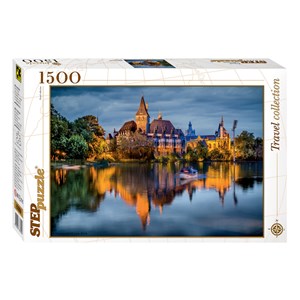 Step Puzzle (83050) - "The castle by the lake" - 1500 pieces puzzle
