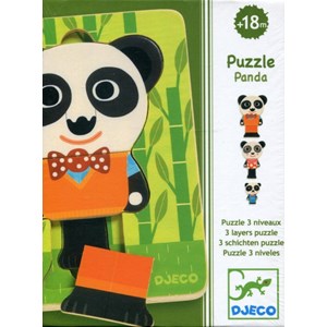 Djeco (01471) - "Panda" - 6 pieces puzzle