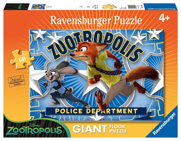 Ravensburger (05474) - "Judy & Nick" - 60 pieces puzzle