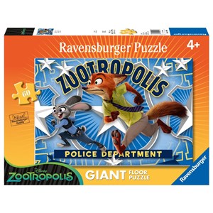 Ravensburger (05474) - "Judy & Nick" - 60 pieces puzzle