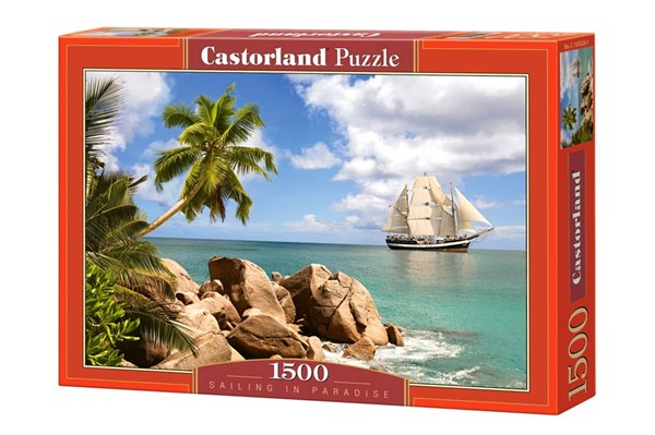 Castorland (C-150526) - "Heavenly Shore" - 1500 pieces puzzle