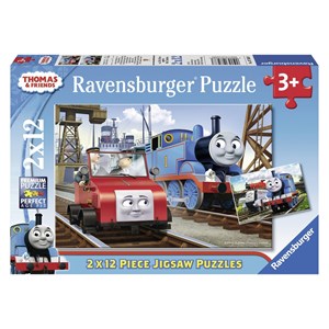 Ravensburger (07568) - "Thomas & Friends" - 12 pieces puzzle
