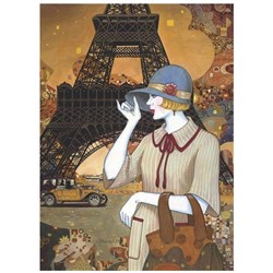 Eurographics (8000-0517) - Helena Lam: "Paris Adventure" - 1000 pieces puzzle