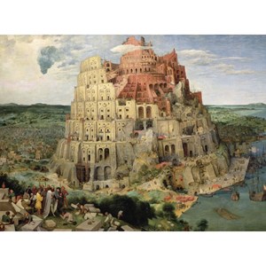 Puzzle Michele Wilson (A516-1000) - Pieter Brueghel the Elder: "The Tower of Babel" - 1000 pieces puzzle