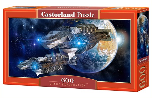 Castorland (B-060047) - "Space Exploration" - 600 pieces puzzle