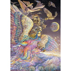 Grafika (T-00329) - Josephine Wall: "Ariel's Flight" - 2000 pieces puzzle