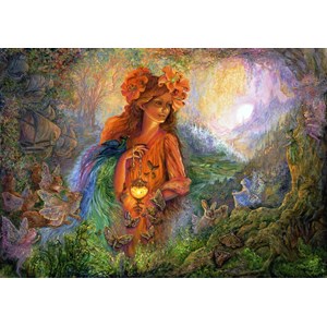 Grafika (T-00368) - Josephine Wall: "Lighting the Way" - 1500 pieces puzzle