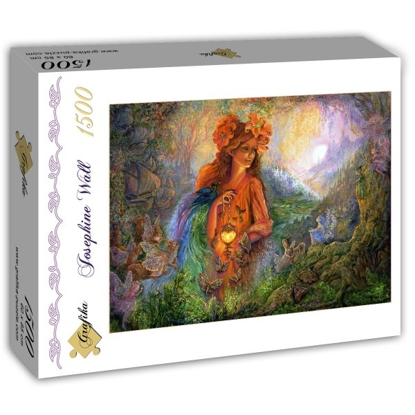 Grafika (T-00368) - Josephine Wall: "Lighting the Way" - 1500 pieces puzzle