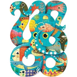 Djeco (07651) - "Octopus" - 350 pieces puzzle