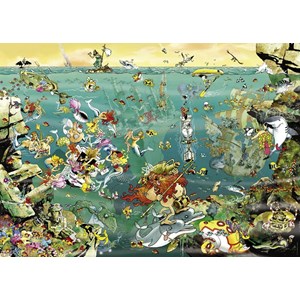 Heye (29694) - Giuseppe Calligaro: "Under Water" - 1000 pieces puzzle