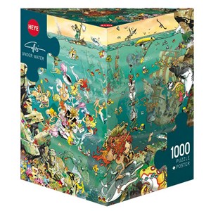 Heye (29694) - Giuseppe Calligaro: "Under Water" - 1000 pieces puzzle