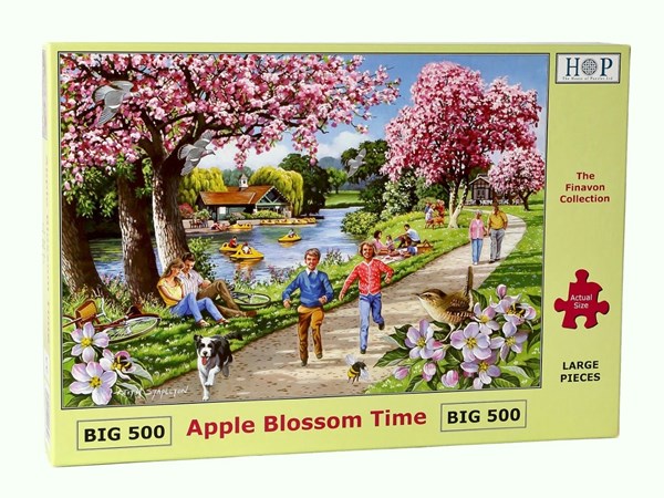 The House of Puzzles (4326) - "Apple Blossom Time" - 500 pieces puzzle