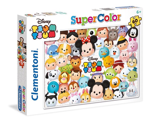 Clementoni (26951) - "Tsum Tsum" - 60 pieces puzzle
