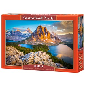 Castorland (C-103423) - "Assiniboine Vista, Banff National Park, Canada" - 1000 pieces puzzle
