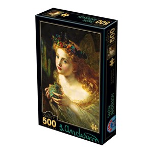 D-Toys (73853) - Sophie Gengembre Anderson: "Take the Fair Face of Woman" - 500 pieces puzzle