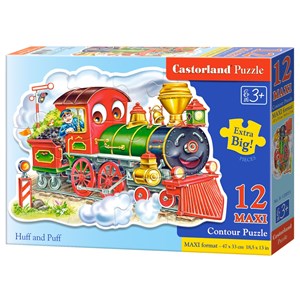 Castorland (B-120055) - "Huff and Puff" - 12 pieces puzzle