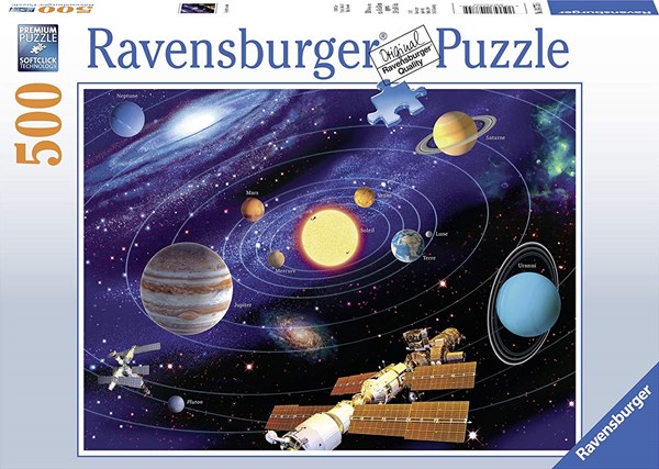 Ravensburger (14775) - "Solar System" - 500 pieces puzzle