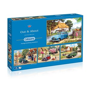 Gibsons (G5034) - Kevin Walsh: "Out and About" - 500 pieces puzzle