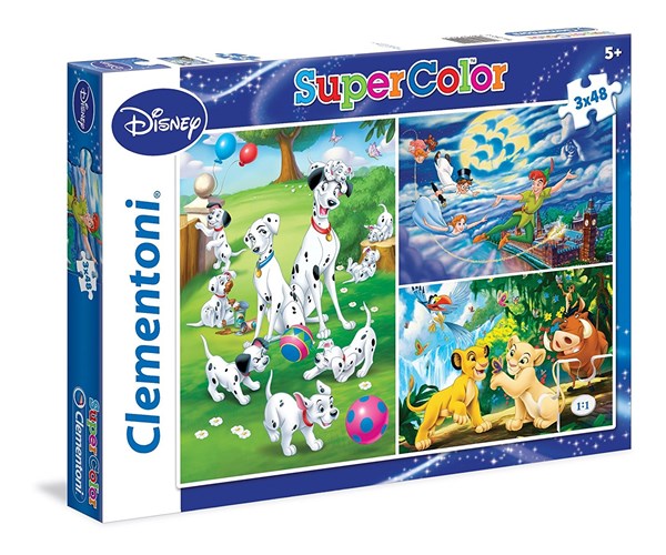 Clementoni (25212) - "Disney" - 48 pieces puzzle
