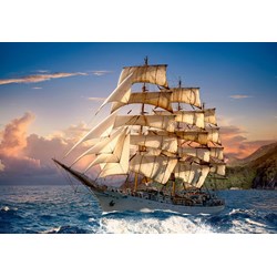 Castorland (C-151431) - "Sailing At Sunset" - 1500 pieces puzzle