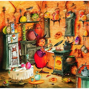 Grafika (02146) - François Ruyer: "The Witch" - 1500 pieces puzzle