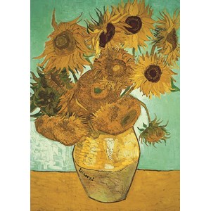 Jumbo (18396) - Vincent van Gogh: "Sunflowers" - 500 pieces puzzle