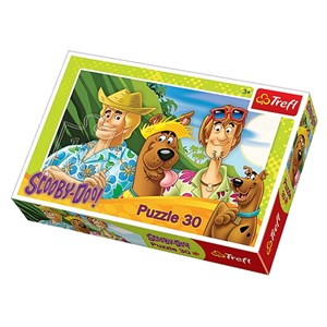 Trefl (18197) - "Scooby Doo" - 30 pieces puzzle