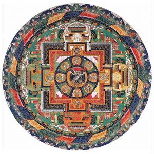 Puzzle Michele Wilson (A336-150) - "Vajrabhairava Mandala" - 150 pieces puzzle
