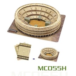 Cubic Fun (MC055H) - "Italy, Rome, The Coliseum" - 84 pieces puzzle