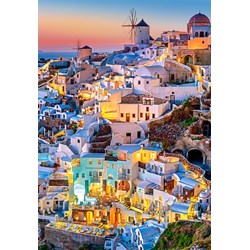 Castorland (C-103522) - "Santorini Lights" - 1000 pieces puzzle