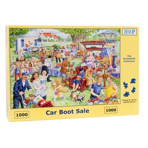 The House of Puzzles (3602) - "Car Boot Sale" - 1000 pieces puzzle