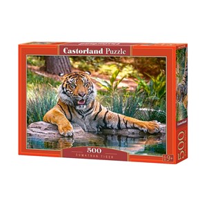 Castorland (B-52745) - "Sumatran Tiger" - 500 pieces puzzle