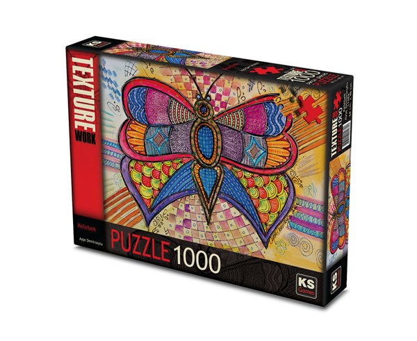 KS Games (11484) - "Butterfly" - 1000 pieces puzzle