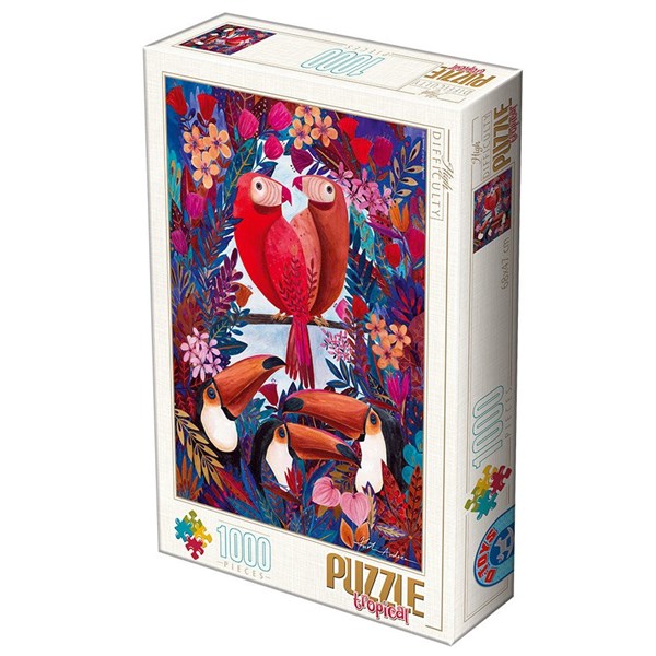 D-Toys (72887-TR01) - Kurti Andrea: "Tropical" - 1000 pieces puzzle