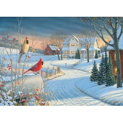 Eurographics (6000-0981) - Sam Timm: "Country Cardinals" - 1000 pieces puzzle