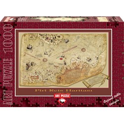 Art Puzzle (4308) - "The Piri Reis Map" - 1000 pieces puzzle