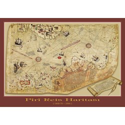 Art Puzzle (4308) - "The Piri Reis Map" - 1000 pieces puzzle