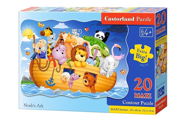 Castorland (C-02245) - "Noah's Ark" - 20 pieces puzzle