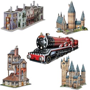 Wrebbit (Wrebbit-Set-Harry-Potter-3) - "Harry Potter Set" - 3050 pieces puzzle
