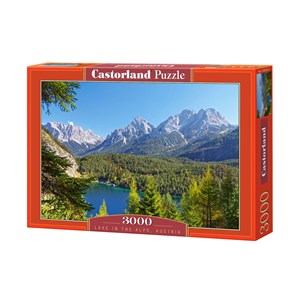 Castorland (C-300242) - "Lake in the Alps, Austria" - 3000 pieces puzzle