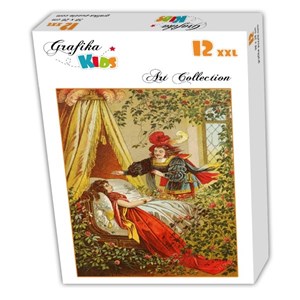 Grafika Kids (00116) - Carl Offterdinger: "Sleeping Beauty" - 12 pieces puzzle