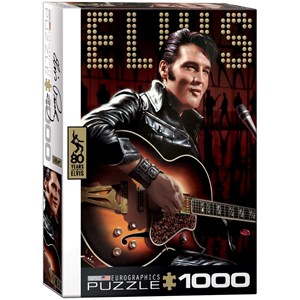 Eurographics (6000-0813) - "Elvis Portrait" - 1000 pieces puzzle