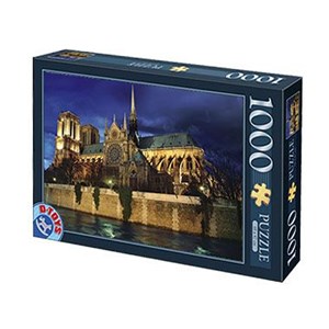 D-Toys (64301-NL08) - "Notre Dame Cathedral, Paris" - 1000 pieces puzzle