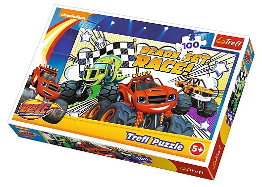 Trefl (16301) - "Ready, Set, Race!" - 100 pieces puzzle