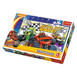 Trefl (16301) - "Ready, Set, Race!" - 100 pieces puzzle