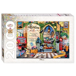 Step Puzzle (84033) - "London" - 2000 pieces puzzle